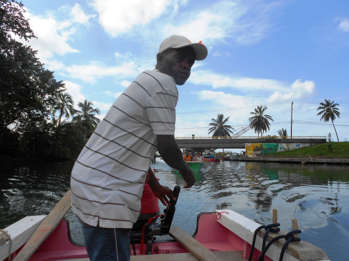Rzeka na wyspie Dominika.