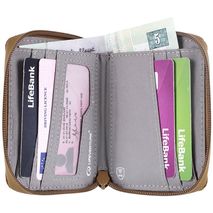 Lifeventure - Portfel Bi-Fold Wallet RFID, mustard