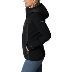 Columbia - Kurtka damska Powder Lite Hybrid Hooded Jacket black