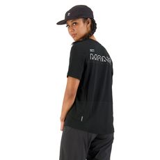 Mons Royale W Tarn Merino Shift Tee Logo - miękka i przyjemna w dotyku koszulka dla aktywnych kobiet