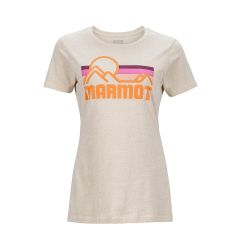 Koszulka damska Marmot Coastal Tee SS Turtle Dove