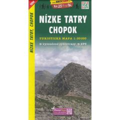 Shocart - Mapa Nizne Tatry Chopok 1:50 000