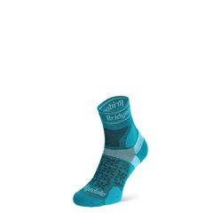 Bridgedale - Skarpety damskie Ultralight T2 Merino Sport 3/4 - teal