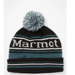 Marmot - Czapka Retro Pom Hat Haze Black Camo