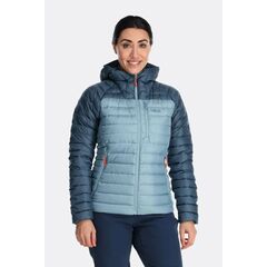 Rab - Damska kurtka puchowa Microlight Alpine Jacket Orion Blue / Citadell