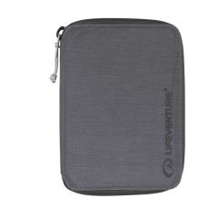 Lifeventure -  Portfel turystyczny - RFID Mini Travel Wallet, Recycled, Grey