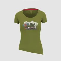 Bawełniana koszulka damska Karpos W T-Shirt Anemone Evo z kolekcji sklepu wspinaczkowego Trekmondo.pl