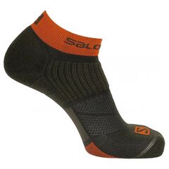 Salomon - Skarpetki X ULTRA ANKLE DX+SX Ponderosa Pine / Red Orange, Rozmiar: M (39-41)