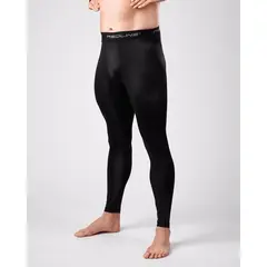 Legginsy męskie Redline 100% Merino Saxon 2.0 - czarne, Rozmiar: XXL