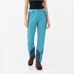 Viking Damskie spodnie skitourowe Viking Triper Lady turkusowe, Rozmiar: XS