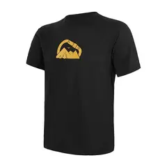 Sensor T-shirt męski Merino Air Tee SS Summit czarny, Rozmiar: L