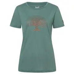Super.Natural koszulka damska merino Tree of Knowledge Tee green, Rozmiar: L