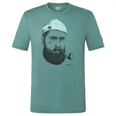 Super.Natural koszulka męska merino Sailor Tee balsam green, Rozmiar: XL