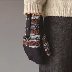 Elmer rękawice Gara Cover navy blue - orange, Rozmiar: XS