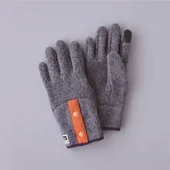 Elmer rękawice Eco Wool Fleece 5 Fingers - Charcoal, Rozmiar: S