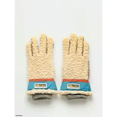 Elmer rękawice Teddy 5 Finger Beige / Blue, Rozmiar: M
