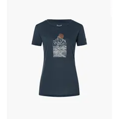 Super.Natural koszulka damska merino Preikestolen Tee niebieska, Rozmiar: L