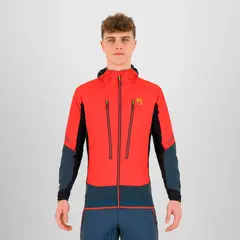 Kurtka skitourowa męska Karpos Alagna Plus Evo Jacket FIERY RED/MIDNIGHT, Rozmiar: M