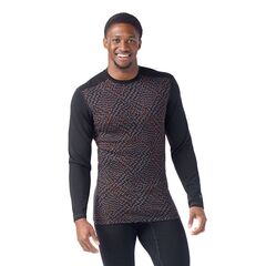 Smartwool koszulka męska M'S Classic Thermal Merino Base Layer Crew black retro line, Rozmiar: S