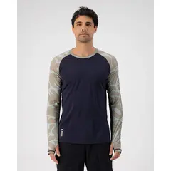 Mons Royale koszulka męska merino Temple Tech LS Vert Lock Up Signal Lost / 9 Iron, Rozmiar: XL