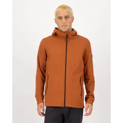 Mons Royale bluza męska Arcadia Merino Fleece Hoody Ginger, Rozmiar: S
