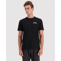 Mons Royale koszulka męska merino Icon T-Shirt -Black, Rozmiar: S