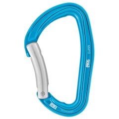 Petzl karabinek Djinn wygięty - turkusowy