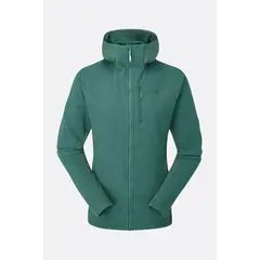 Rab bluza damska Capacitor Hoody Wmns Eucalyptus, Rozmiar: L