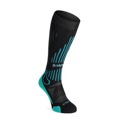 Bridgedale skarpety narciarskie damskie SKI LW END P black/blue, Rozmiar: M (38-40)