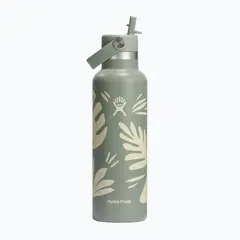 Hydro Flask butelka termiczna 21 oz  Standard Flex Straw Cap (621 ml) - Botanical Bliss Agave