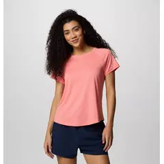 Columbia koszulka damska Bogata Bay SS Tee - Alpenglow, Rozmiar: XS