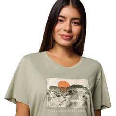 Columbia T-shirt damski Ruby Springs Graphic Scoop Neck SS Safari, Wanderlust, Rozmiar: XS