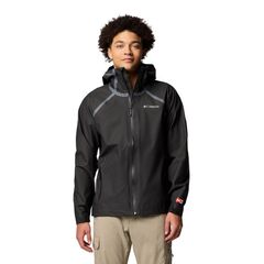Columbia kurtka przeciwdeszczowa męska Reign No Shine Jacket - Black, Rozmiar: S