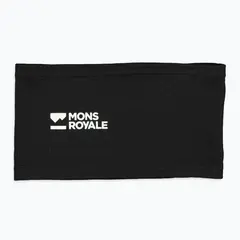 Mons Royale opaska Unisex Haines Merino Headband Acc Lock Up Black