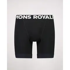 Mons Royale spodenki wewnętrzne / bokserki rowerowe męskie z wkładką Mens Epic Merino Bike Liner - Black, Rozmiar: S