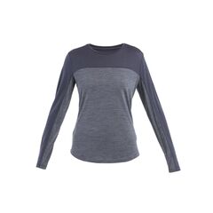 Icebreaker koszulka damska Sphere LS z mieszanki wełny merino 125 Cool-Lite - graphite heather / graphite, Rozmiar: XS