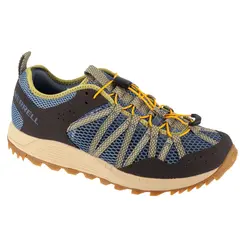 Merrel - przewiewne buty męskie Wildwood Aerosport - Indigo, Rozmiar: 42