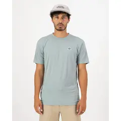 Mons Royale - T-shirt męski Icon Merino Classic T-Shirt - Rad Things / Dew, Rozmiar: S