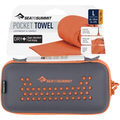 Sea To Summit Ręcznik szybkoschnący Pocket Towel pomarańczowy, Rozmiar: L