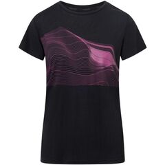 Viking T-shirt damski Morain Lady Bamboo czarny, Rozmiar: L, Kolor: czarny