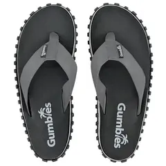 Gumbies - Klapki Unisex Duckbill Flip-Flops - black / grey, Rozmiar: 42
