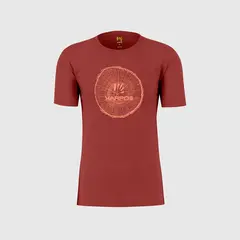 Karpos T-shirt męski ANEMONE EVO T-SHIRT POMEGRANATE/SCARLET IBIS, Rozmiar: S