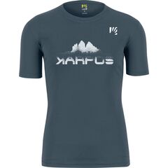 Karpos T-shirt męski LOMA EVO PRINT T-SHIRT DARK SLATE, Rozmiar: S