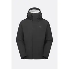 Rab kurtka przeciwdeszczowa męska Firewall Jacket - black, Rozmiar: L