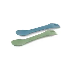 GSI Outdoors - zestaw sztućców Tekk Tandem Spork Set (2-pak) - Blue / Green