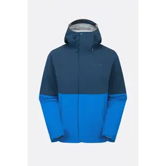 Rab kurtka przeciwdeszczowa męska Firewall Jacket -  Maya Blue/Tempest Blue, Rozmiar: L