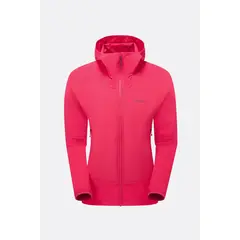 Rab kurtka softshell damska Borealis Hoody Wmns - Watermelon, Rozmiar: XS