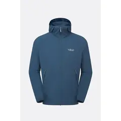 Rab kurtka / bluza softshell męska Borealis Hoody - Tempest Blue, Rozmiar: L
