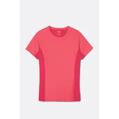 Rab T-shirt biegowy damski Trail Tee Wmns - Hibiscus/Watermelon, Rozmiar: XS