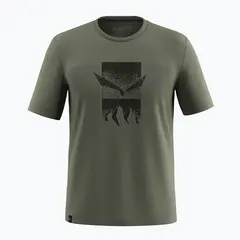 Salewa - Koszulka męska Eagle 3CIME T-SHIRT M - faded green, Rozmiar: XL